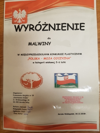 malwina polska moja ojczyzna